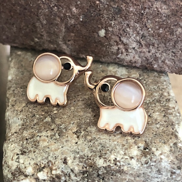 Victoria Perez Collection Jewelry - Good Luck Elephant Stud Earrings